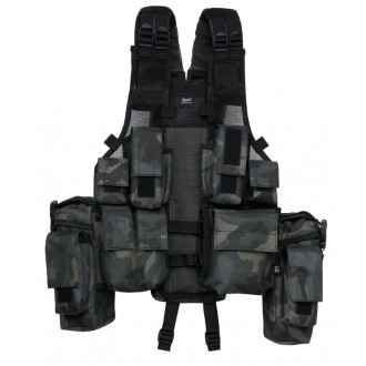 Brandit Tactical Vest darkcamo
