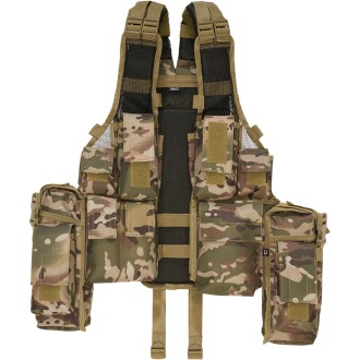 Brandit Tactical Vest tactical camo