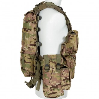 Kamizelka taktyczna MFH - multicam, camogrom