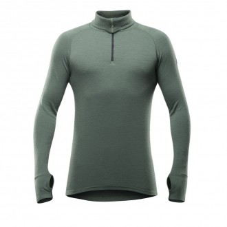 Koszulka Devold Expedition Merino 235 Z.Neck Man Forest