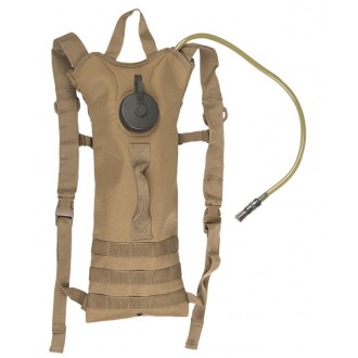 Torba/worek hydracyjny Mil-Tec 3L z paskami COYOTE BROWN