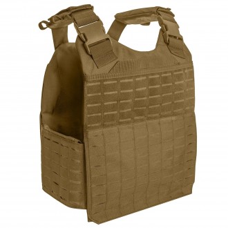 Kamizelka Rothco LASER CUT MOLLE COYOTE BROWN