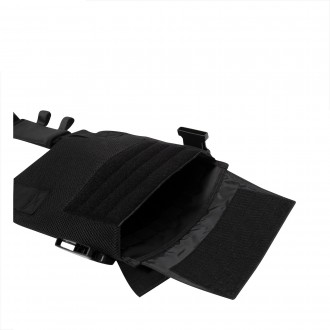 Kamizelka Rothco LOW PROFILE plate carrier BLACK