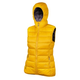 Warmpeace YUBA LADY kamizelka samorodek złoto/łupek