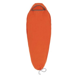 Wkładka do śpiwora SEA TO SUMMIT Reactor fleece, mumia-pomarańczowy 200 x 70 cm