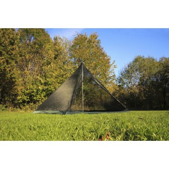 Namiot wewnętrzny DD Hamaki Superlight Pyramid mesh Tent XXL, rodzinny, 4 poszukiwaczy przygód, oliwkowa zieleń