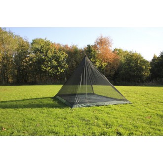 Namiot wewnętrzny DD Hamaki Superlight Pyramid mesh Tent XXL, rodzinny, 4 poszukiwaczy przygód, oliwkowa zieleń