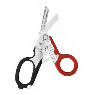 Nożyczki ratownicze Leatherman RAPTOR RESCUE, czerwono-czarne